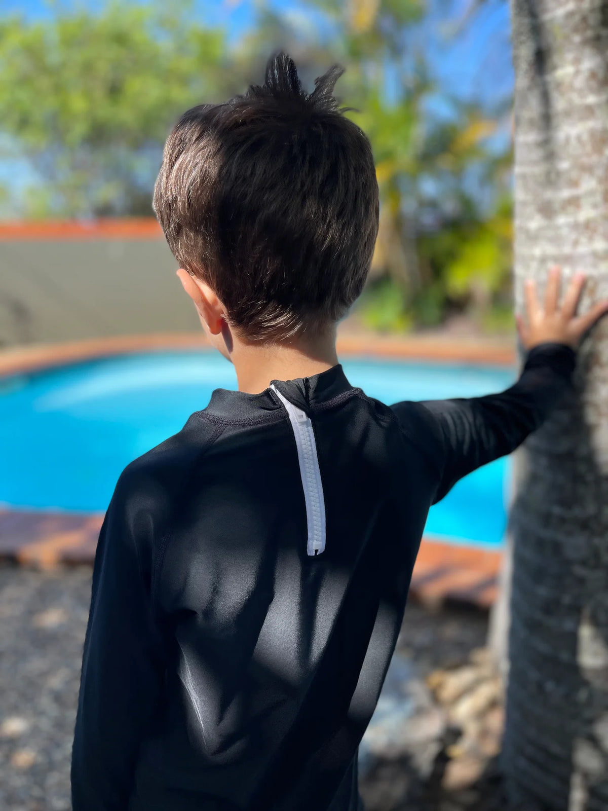 Kicky Swim - Rashguard Top | Black