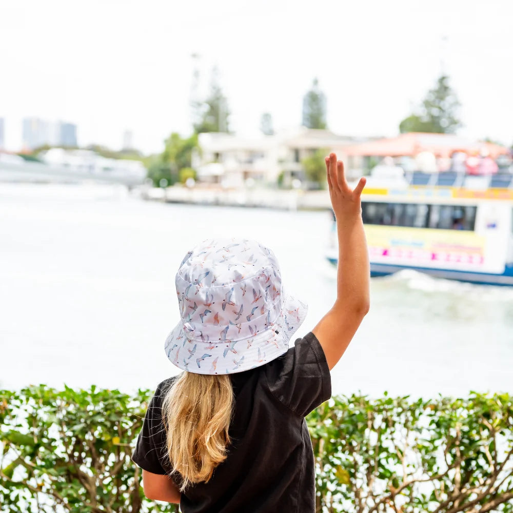 Little Renegade Company - Gull Reversible Bucket Hat