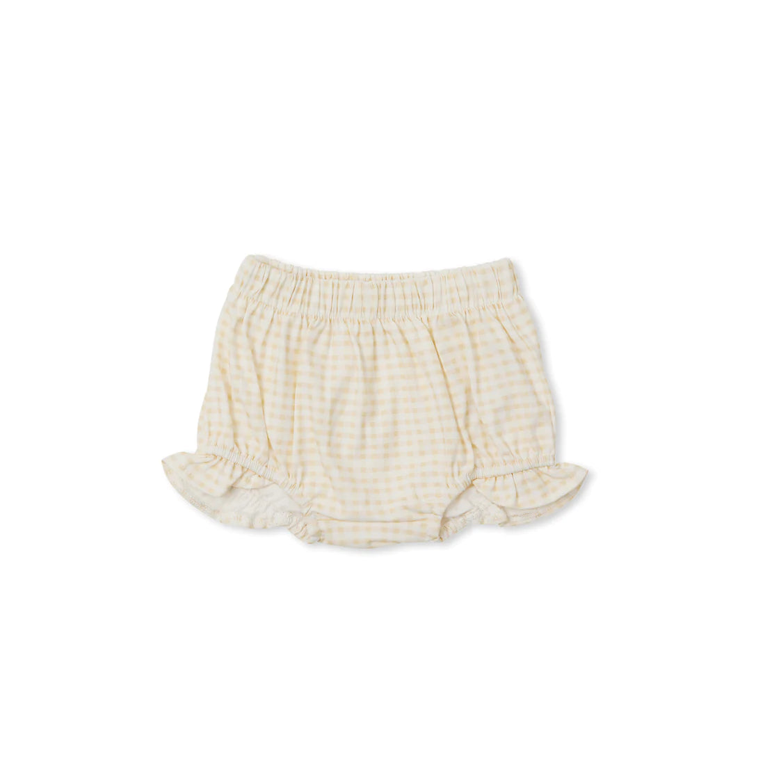 Indigo & Lellow - Anna Bloomers | Beige Gingham