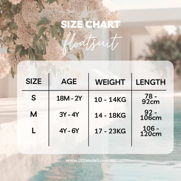 Little Soleil - Floatsuit | Lacey Short Sleeve