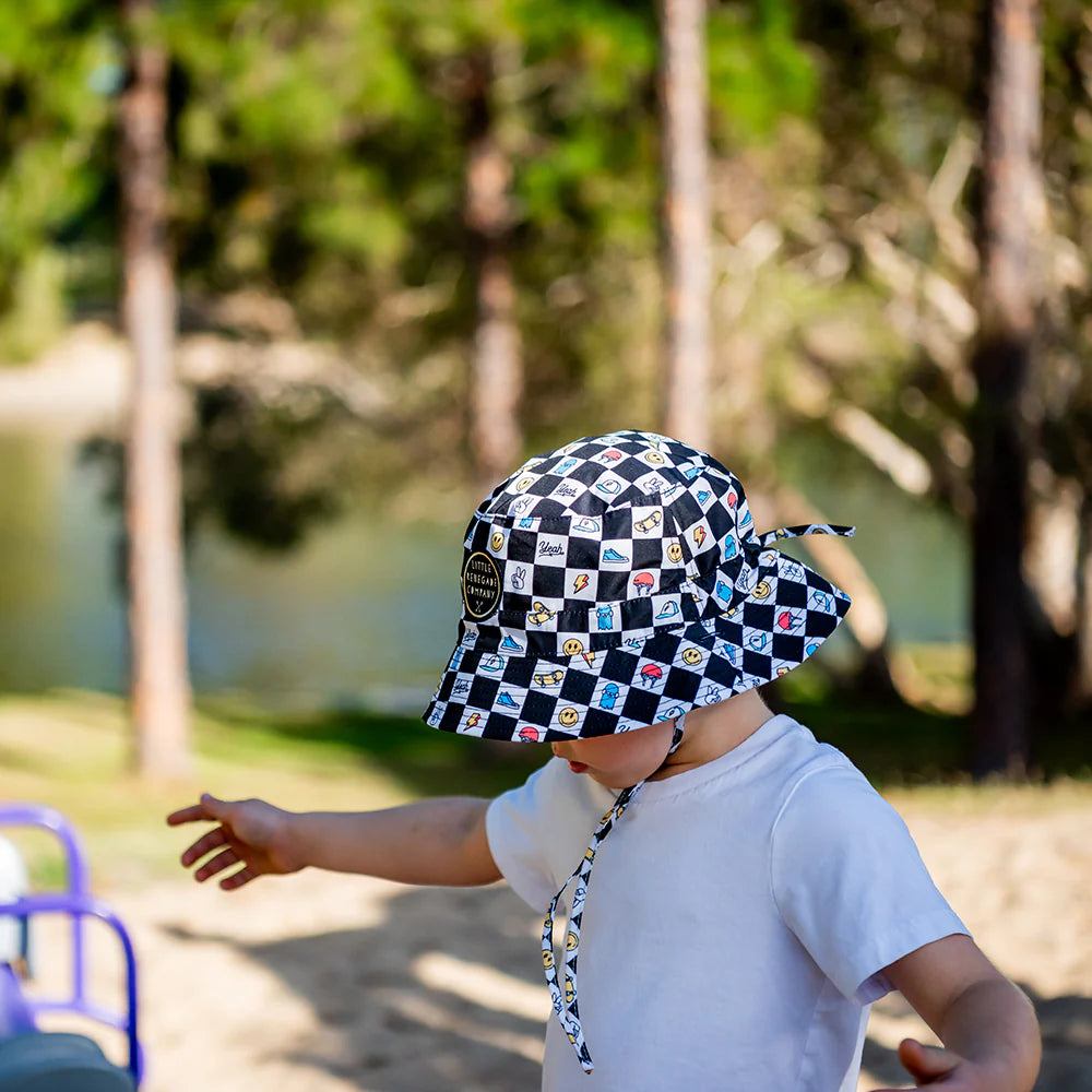 Little Renegade Company - Check Mate Reversible Bucket Hat