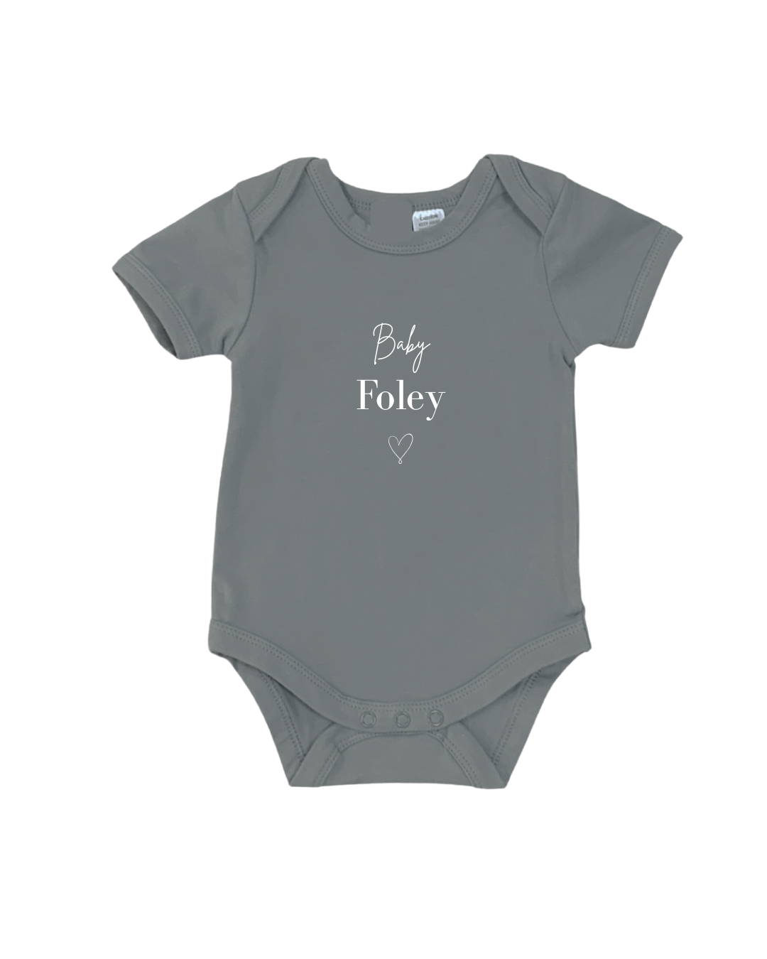 MLW By Design - Pregnany Announcement Personalised Bodysuit | Various Colours