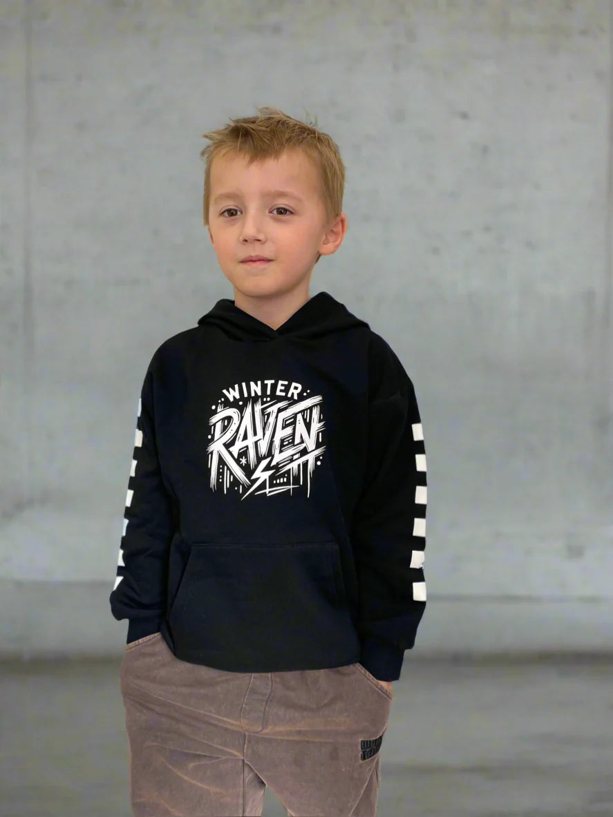 Winter and Raven - Drop In Hoodie
