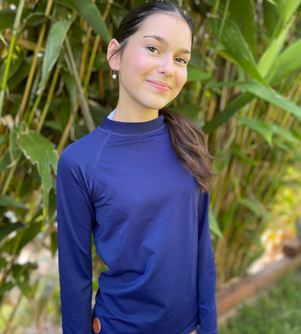 Kicky Swim - Rashguard Top | Navy Blue