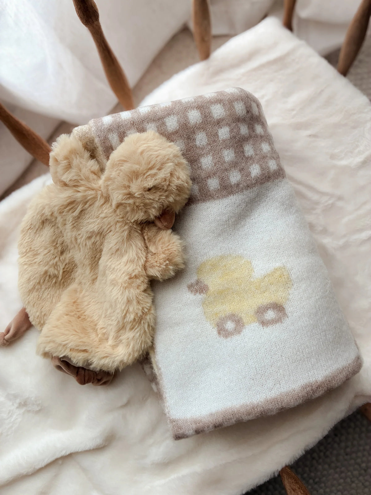 Pop Ya Tot - Knitted Blanket | Once Upon a Duckling