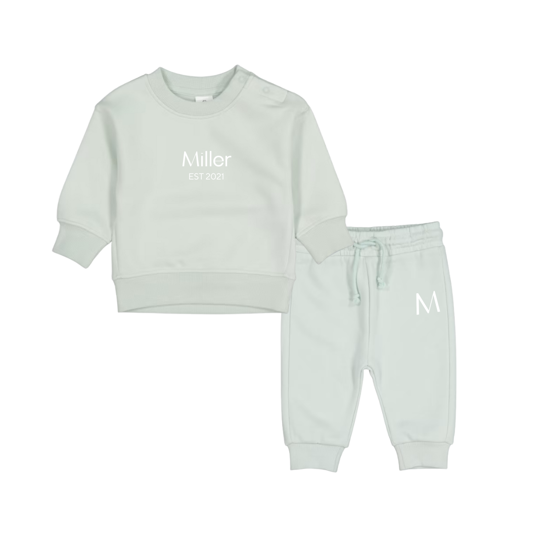 MLW By Design - Established Personalised Tracksuit | Mint Green | LIMITED EDITION
