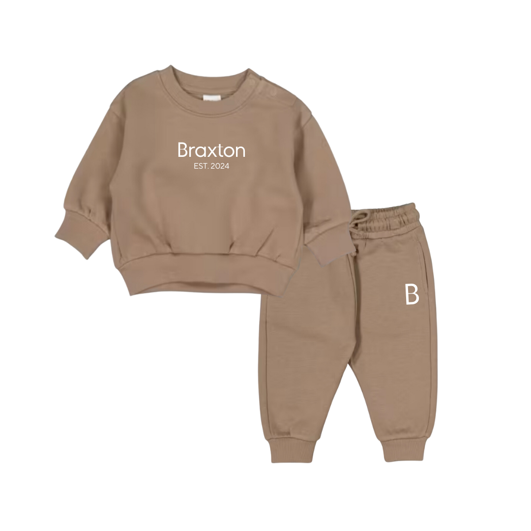 MLW By Design - Established Personalised Tracksuit | Brown | LIMITED EDITION