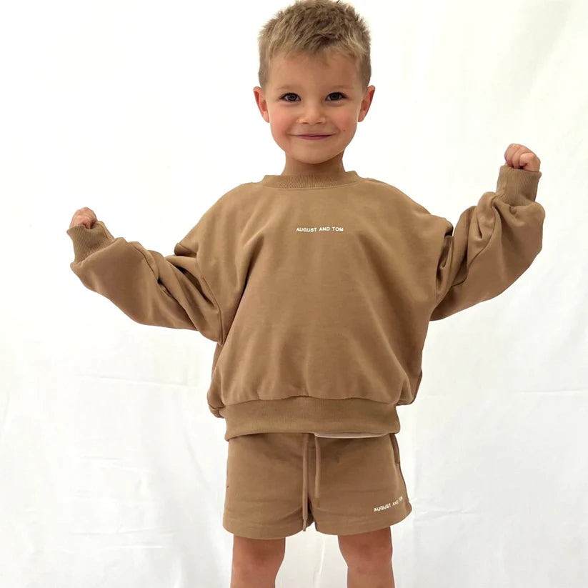 August & Tom - Sweat Crew | Caramel