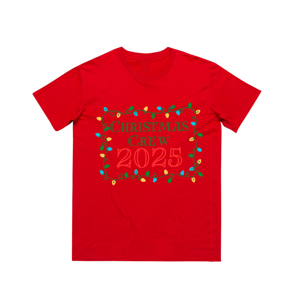 MLW By Design - Christmas Crew 2025 Adult Tee *CLEARANCE*