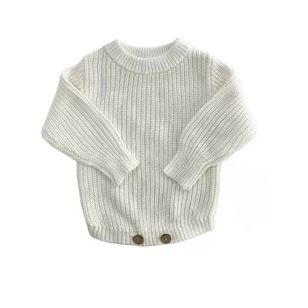Breezy Co. - Personalised Unisex Knit Romper | White