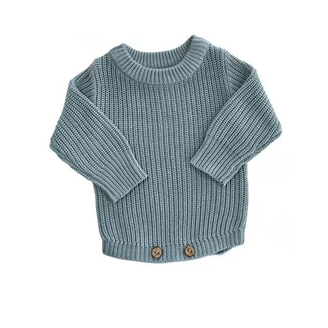Breezy Co. - Personalised Unisex Knit Romper | Blue