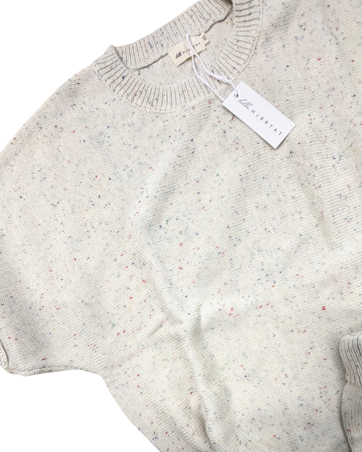 Lilla Hjartat - Speckled Mum Knit Short Set