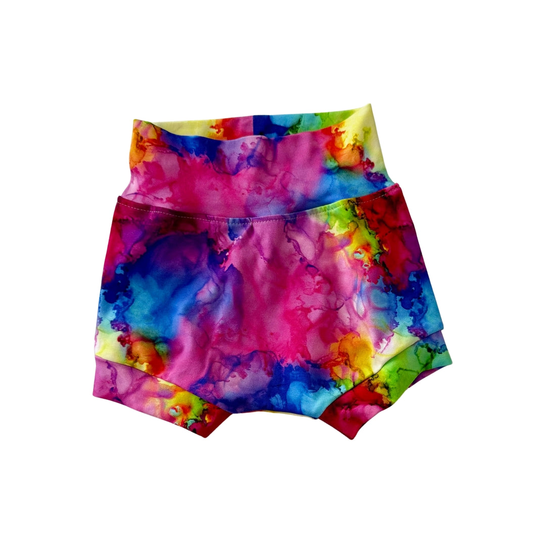 Pili Pala Collections - Handmade Bummies | Rainbow Ink Blot