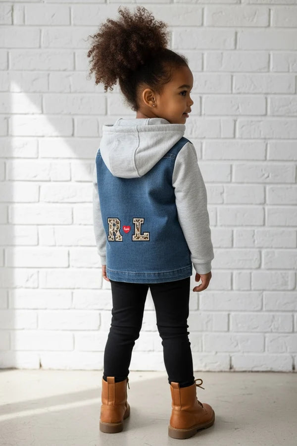 LiL'G & Co. - Custom Personalised Denim Jacket | Blue