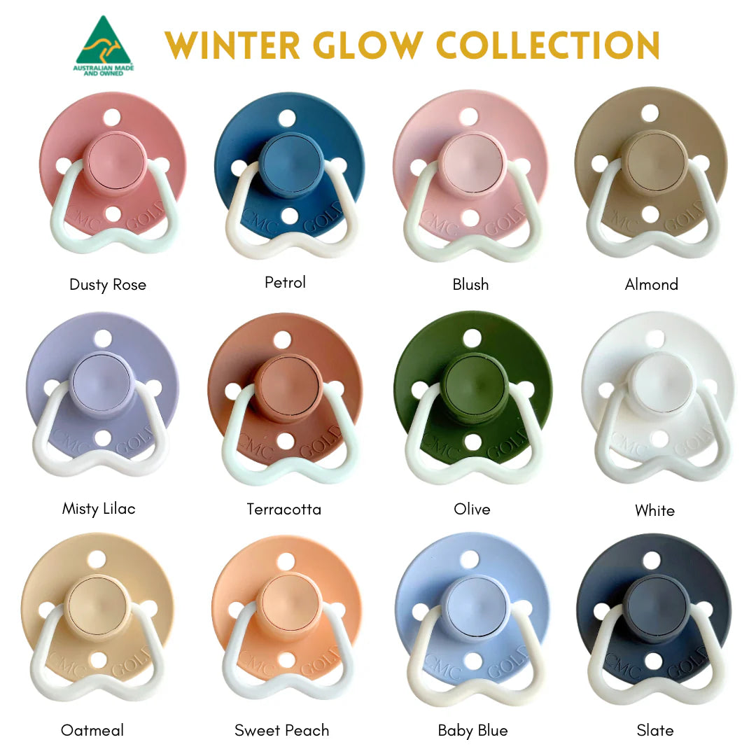 CMC GOLD - GLOW Hold Me Dummies Twin Pack (VENTED TEAT) | Multiple Options