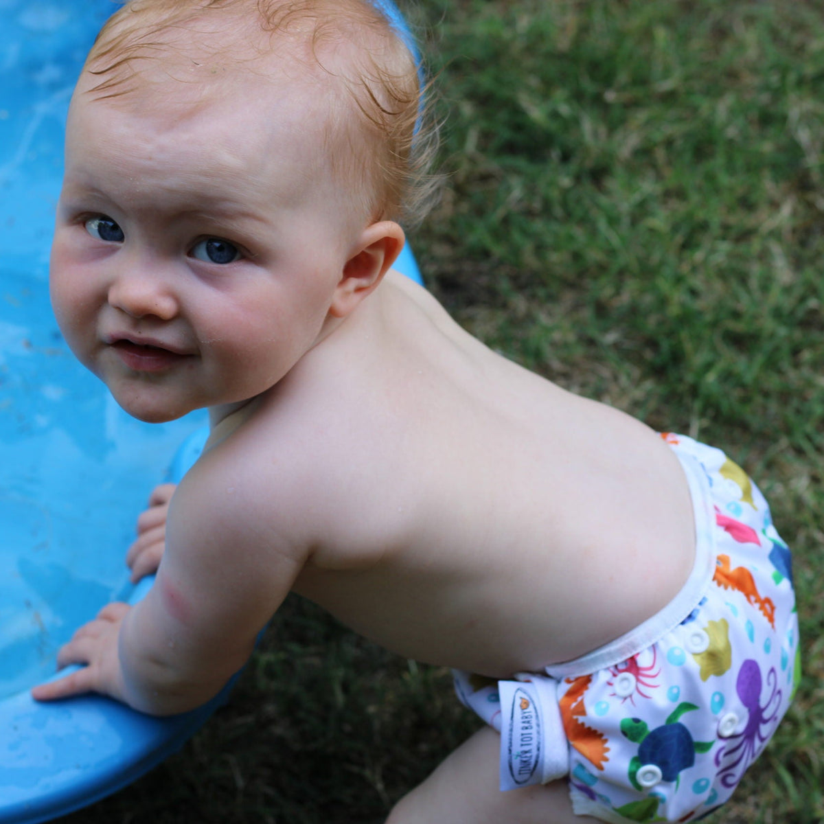 Tinker Tot Baby - Reusable Swim Nappy – Under The Sea