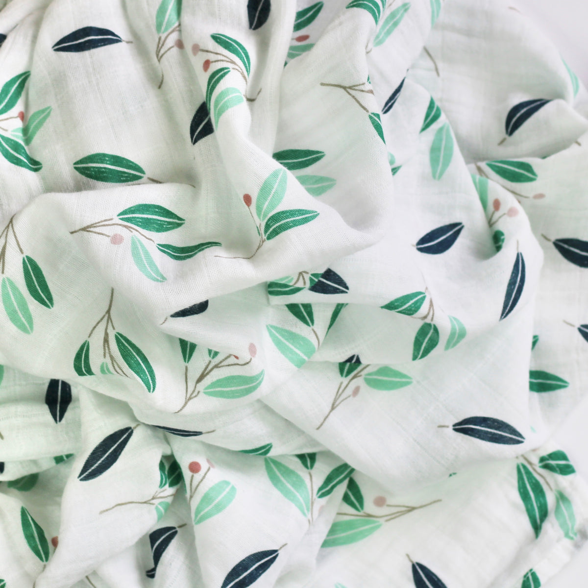 Tinker Tot Baby - Bamboo Cotton Swaddle – Native Leaves