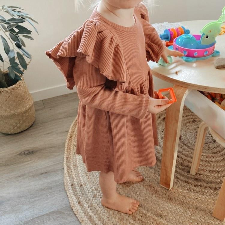 honey & heidi - Eloise Ribbed Dress | Ginger
