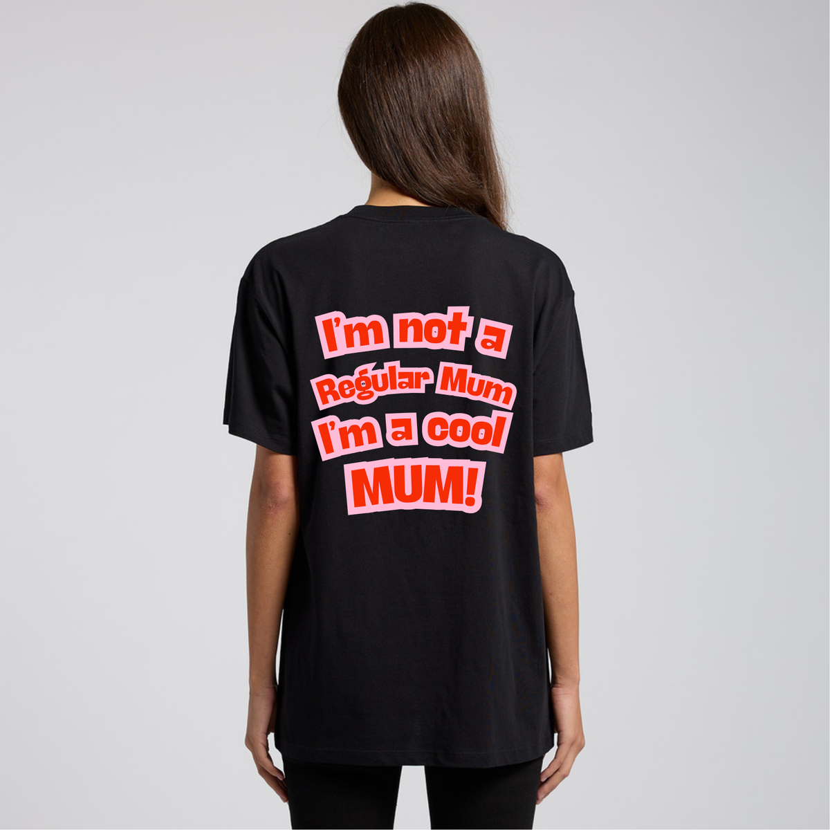 MLW By Design - Cool Mum Boyfriend Tee | Black
