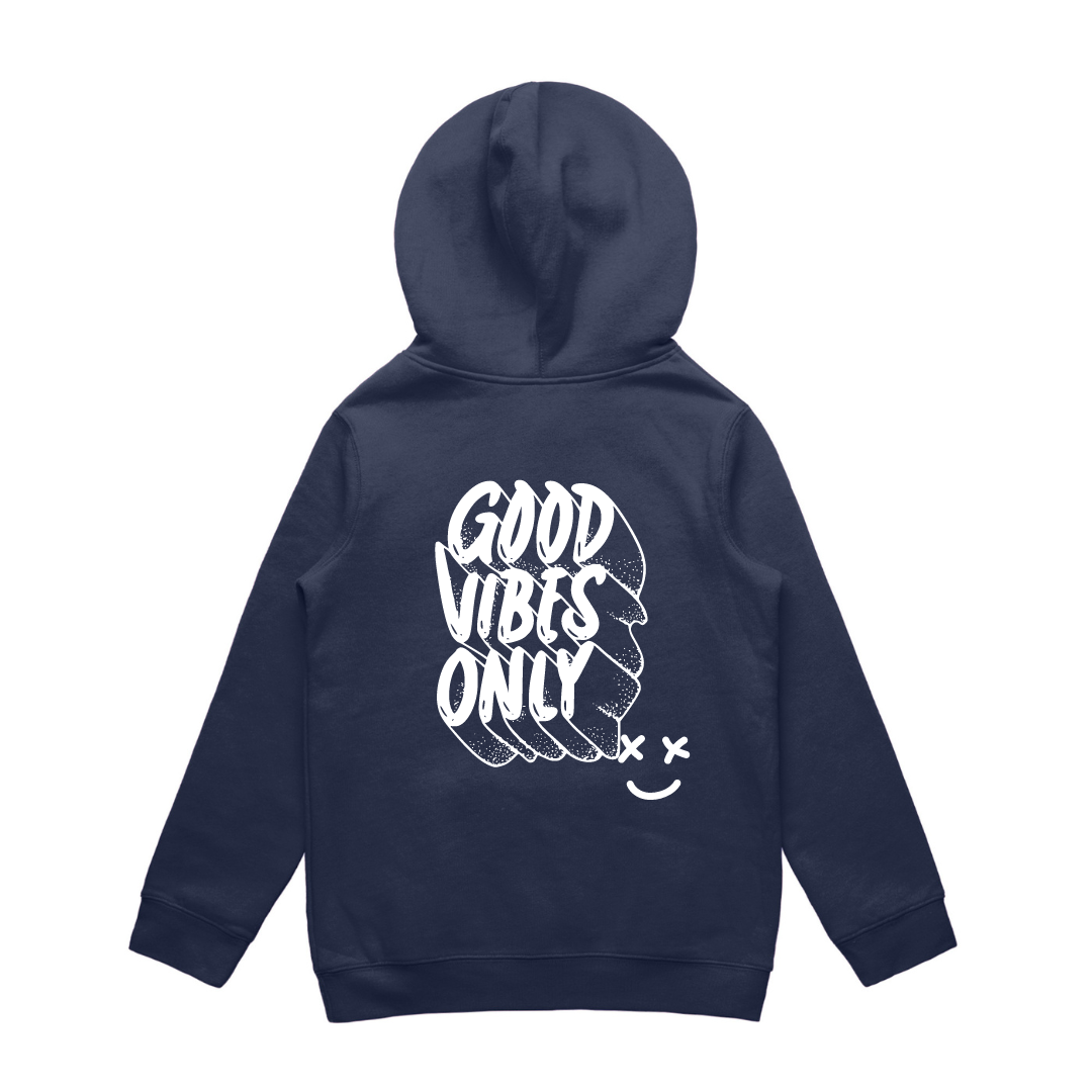 MLW By Design - Good Vibes Only Fleece Hoodie | Various Colours