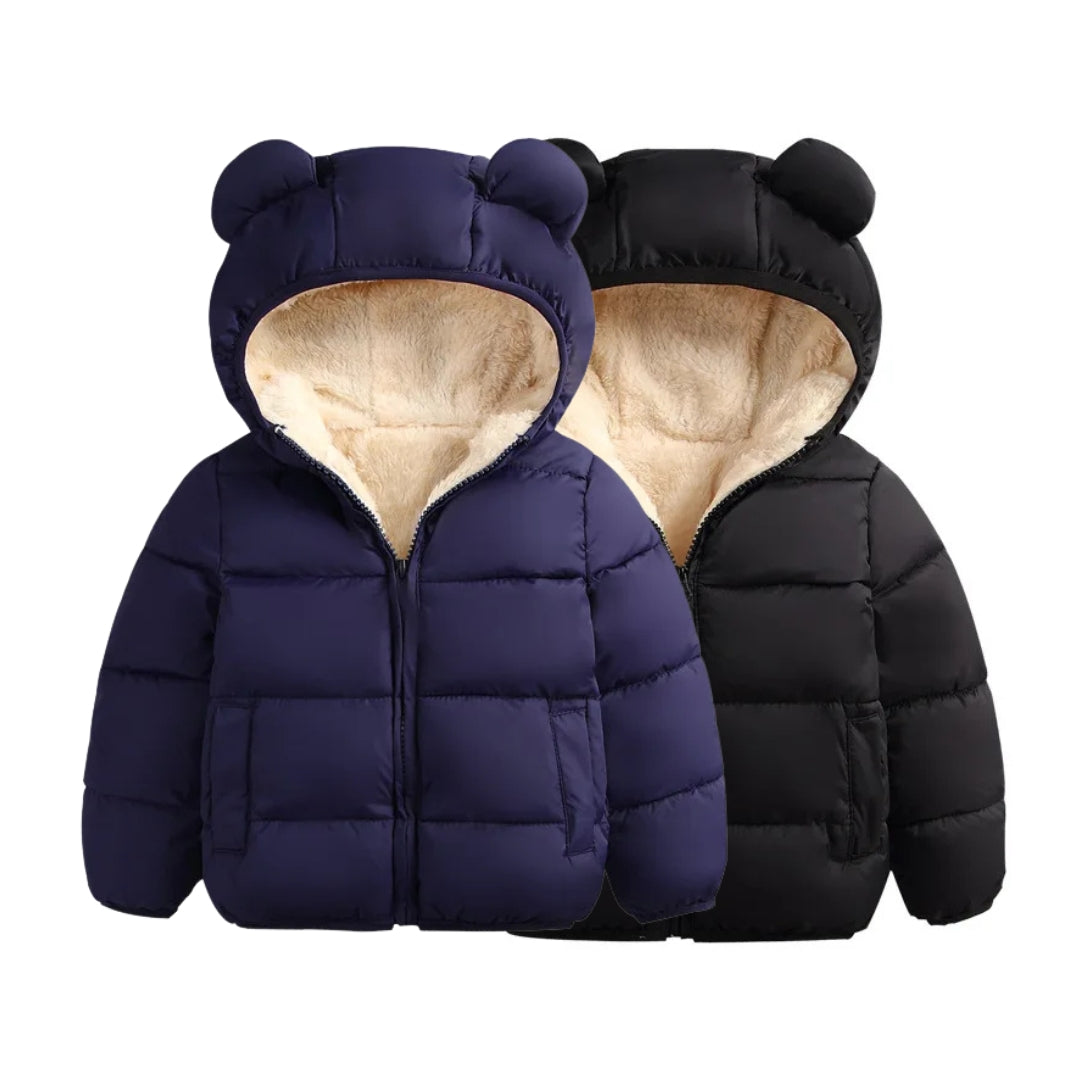 Puffer Bear Jacket | Black