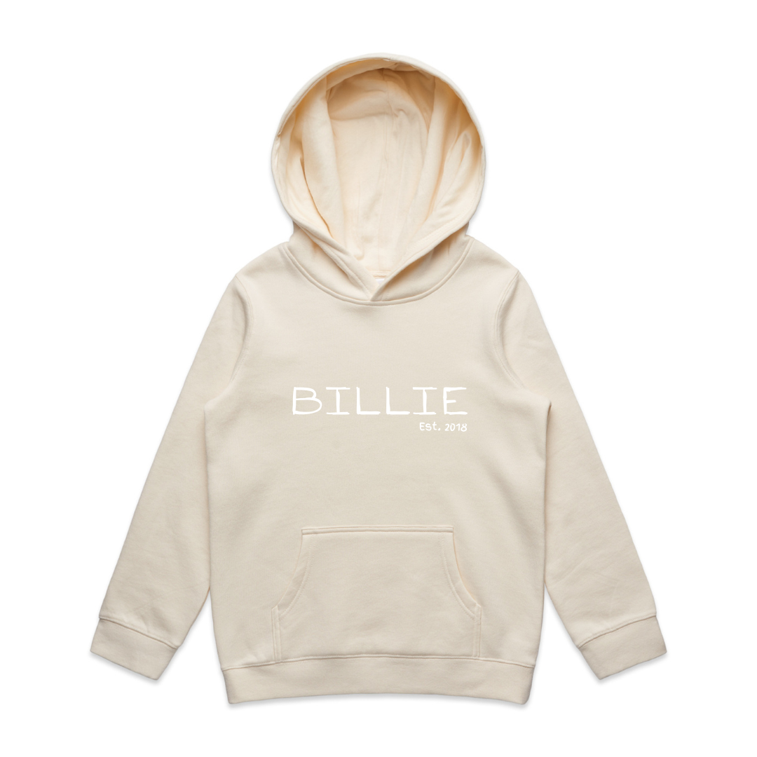 MLW By Design - Personalised Handwriting Fleece Hoodie | Various Colours