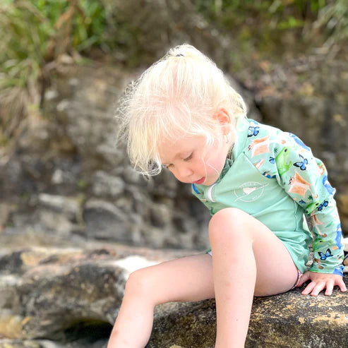 Little E & Co - Long Sleeve Rashie | Forest