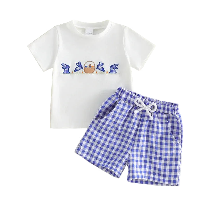 Easter Basket Shorts Set