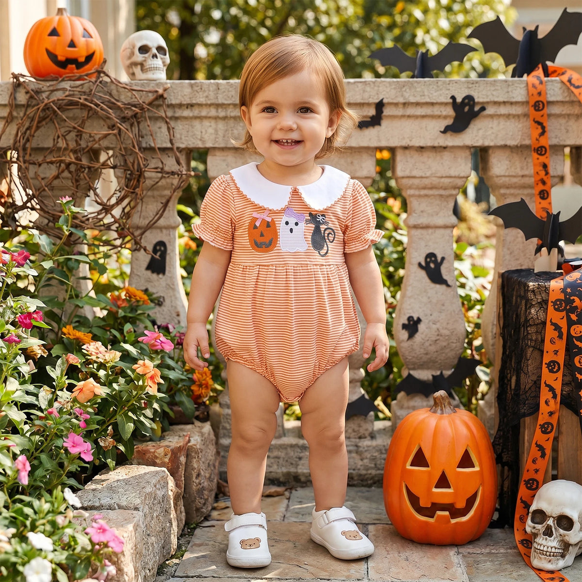 Halloween Trio Romper