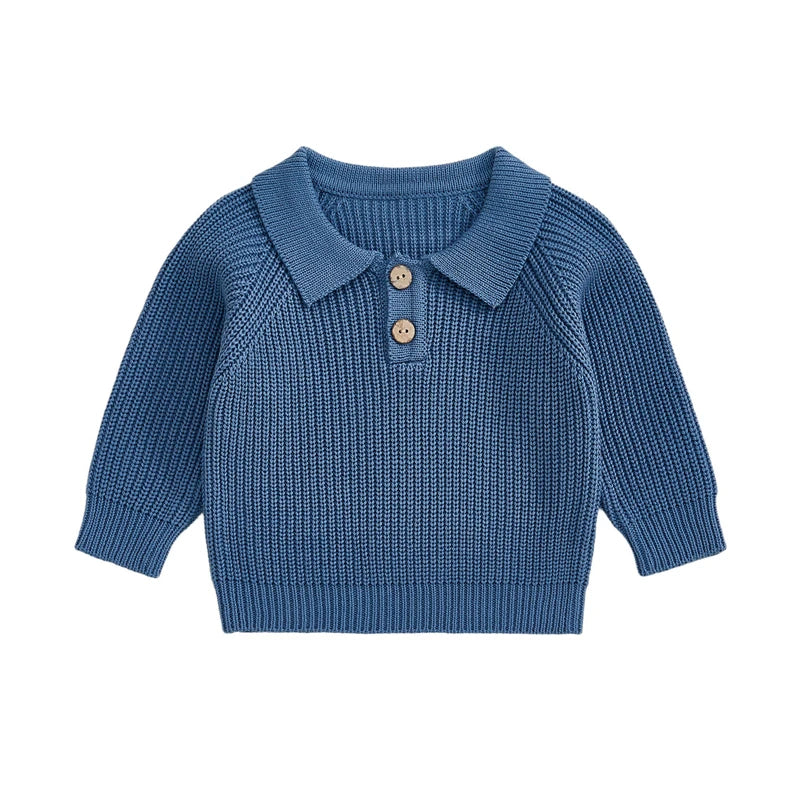 Everest Knit Jumper | Blue