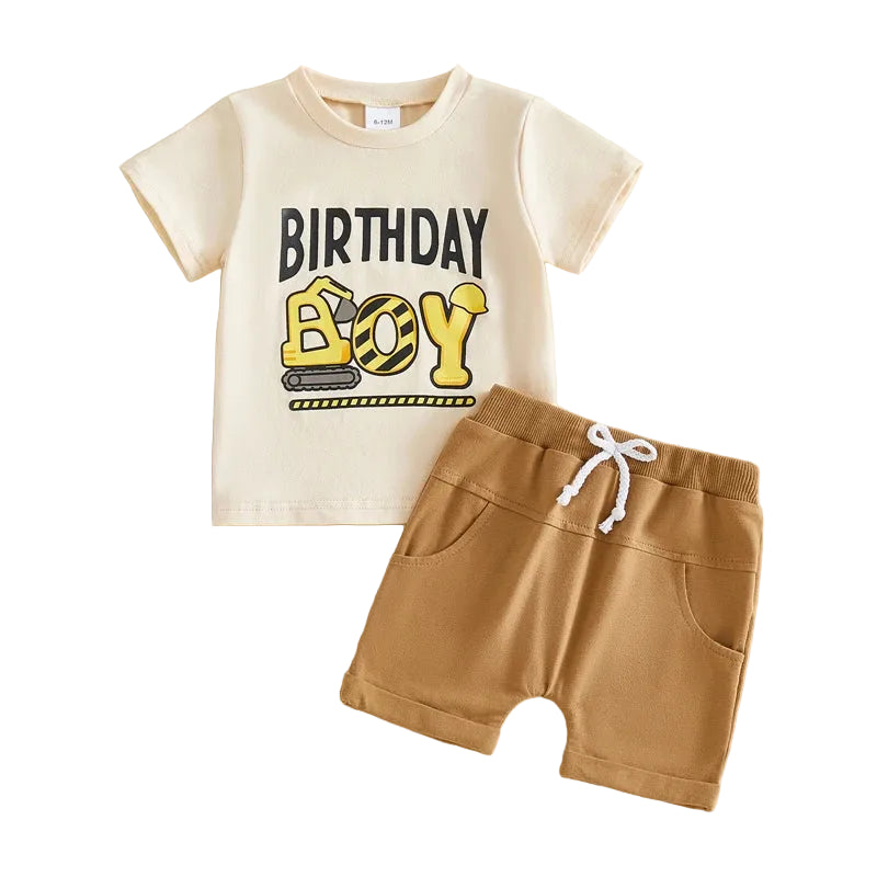 Birthday Boy Digger Set