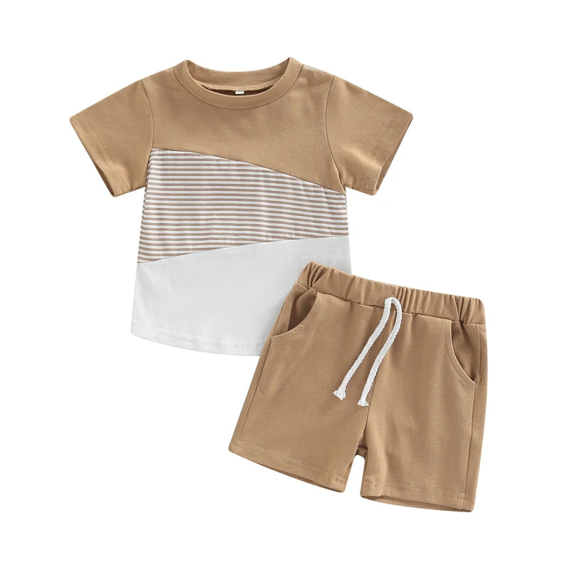 Brown Geo Summer Set