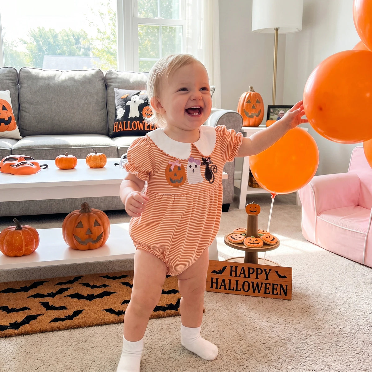Halloween Trio Romper