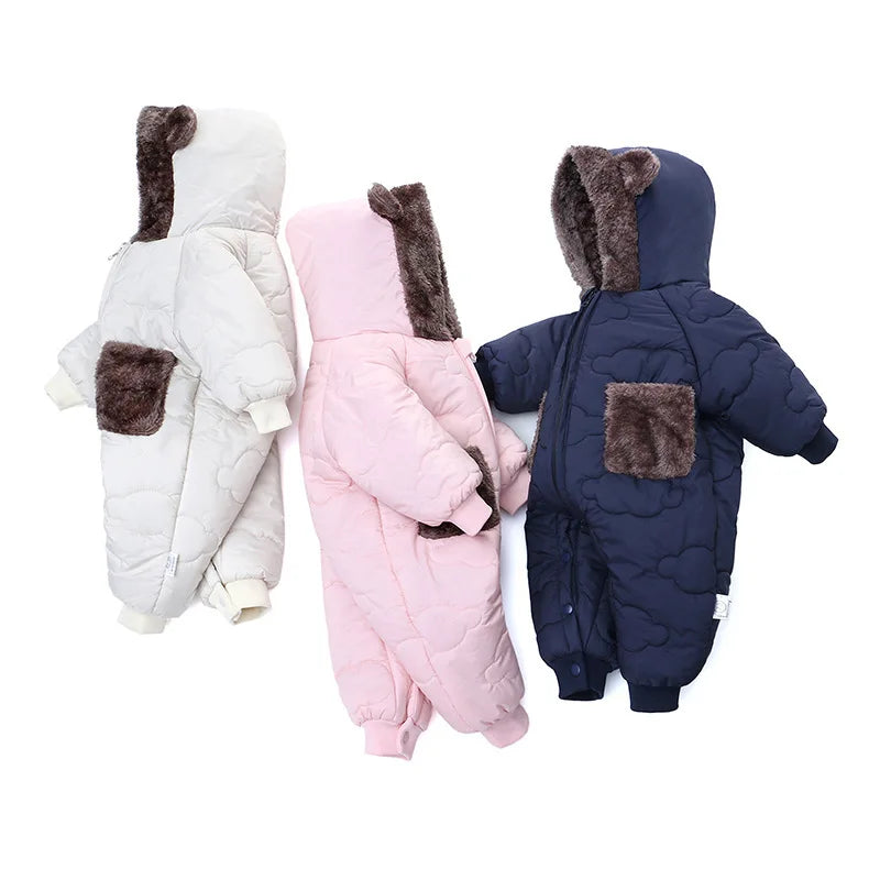Cloud Quilted Plush Onesie | Pink