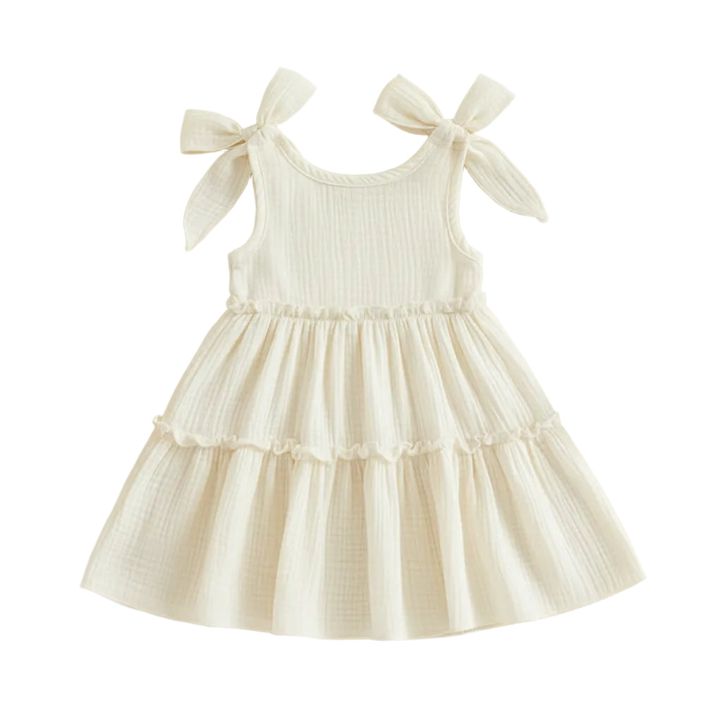 Geneveive Tiered Dress | Ivory