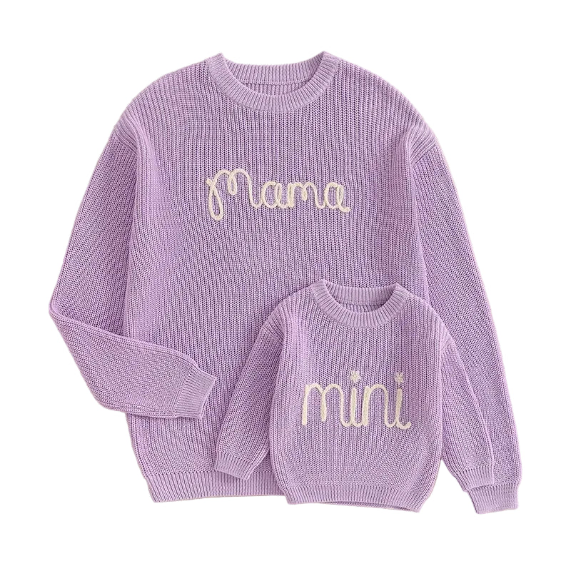 Mama & Mini Matching Knit Jumpers | Various Colours