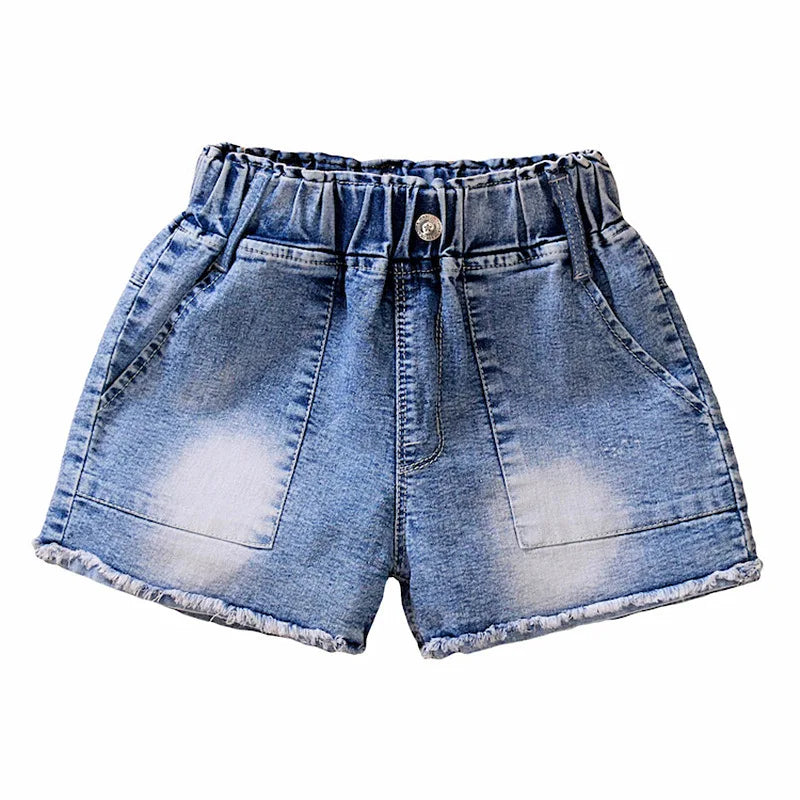 Little girl jean shorts cheap