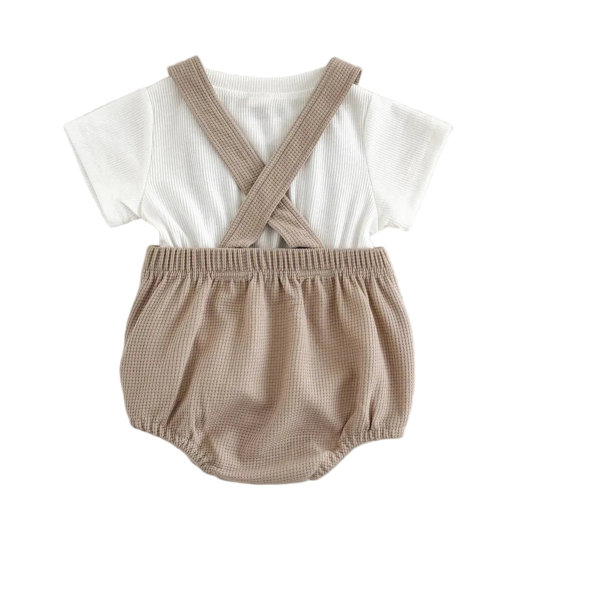 Rainbow Romper & Tee Set