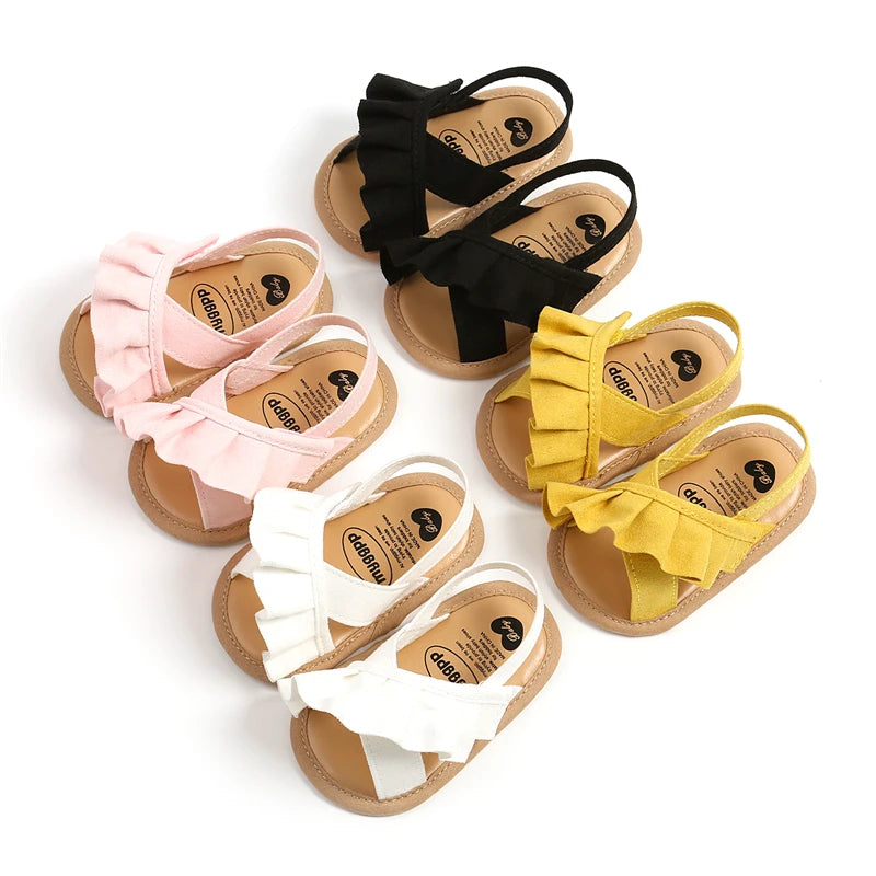 Carmen Ruffle Sandals | Various Colours