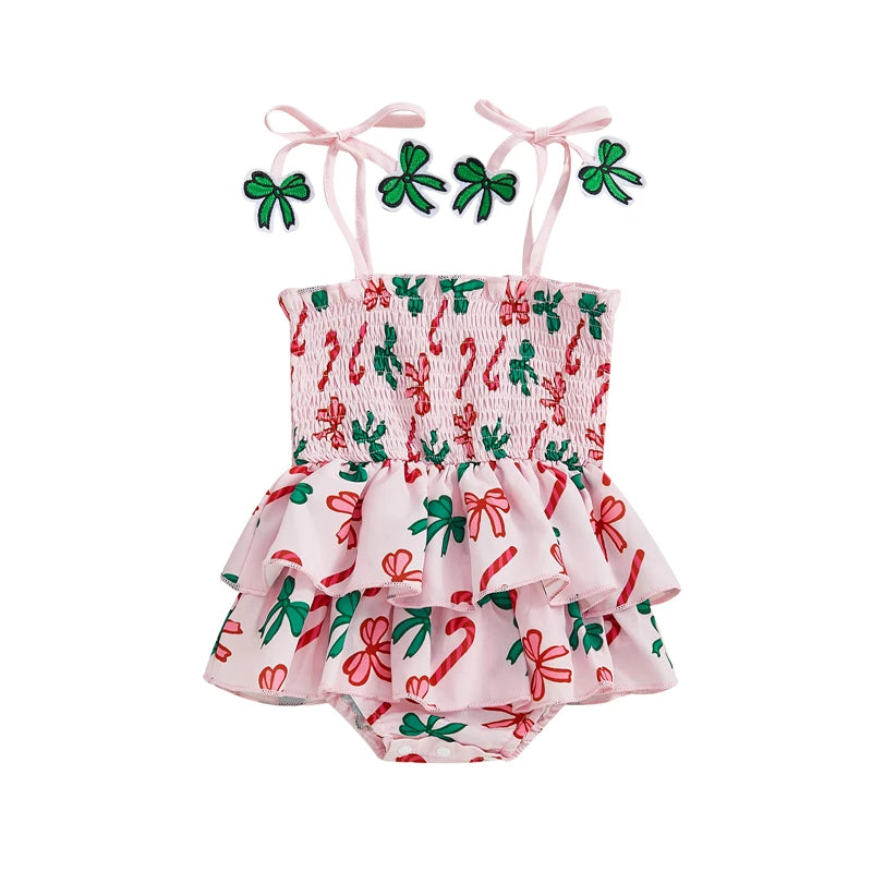Pixie Romper | Candy Canes