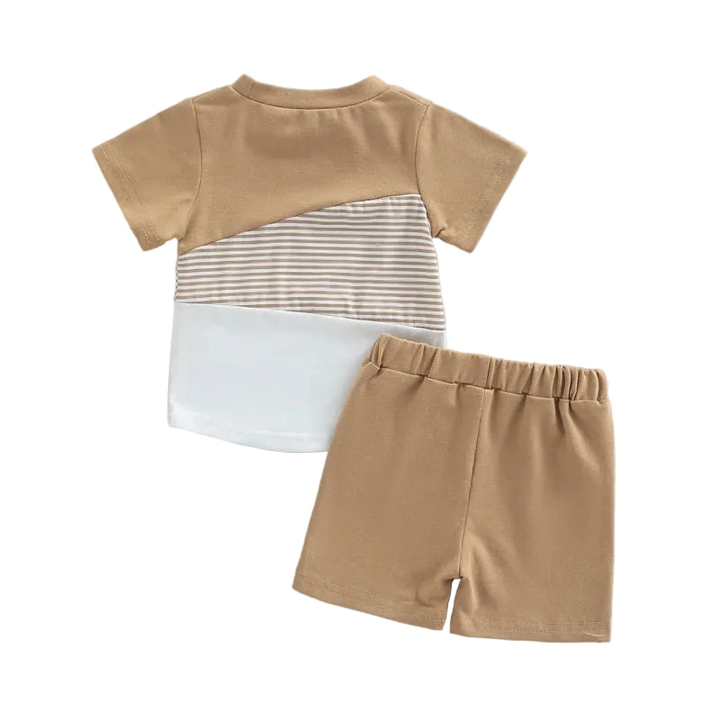 Brown Geo Summer Set