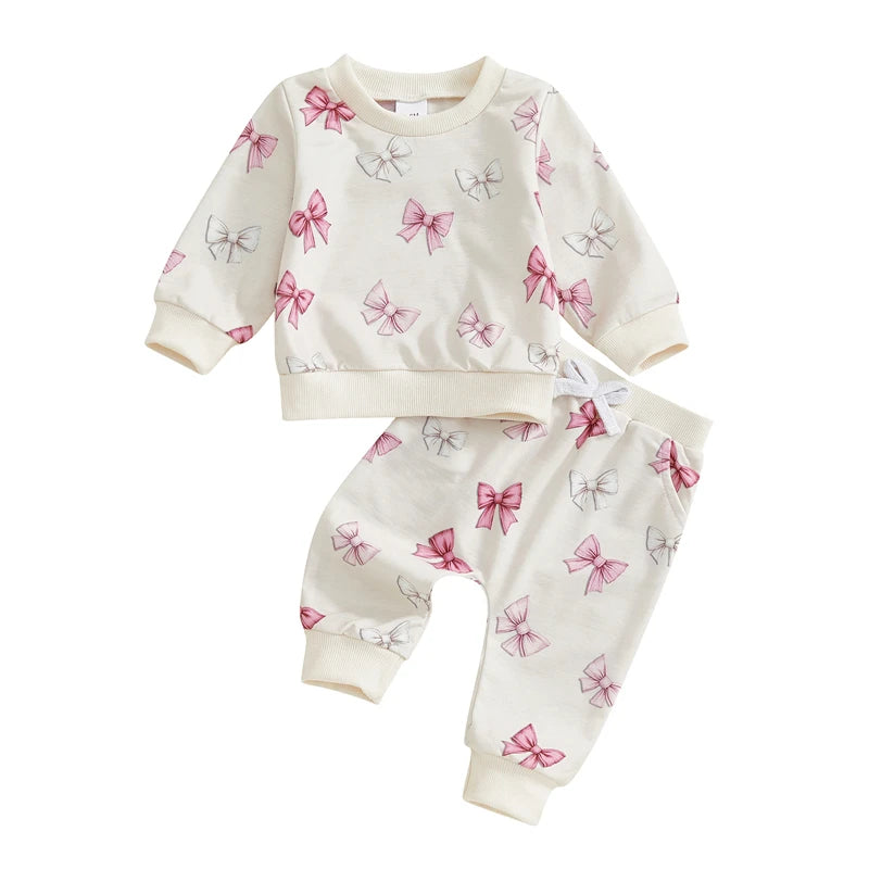 Winter Bows Tracksuit Set
