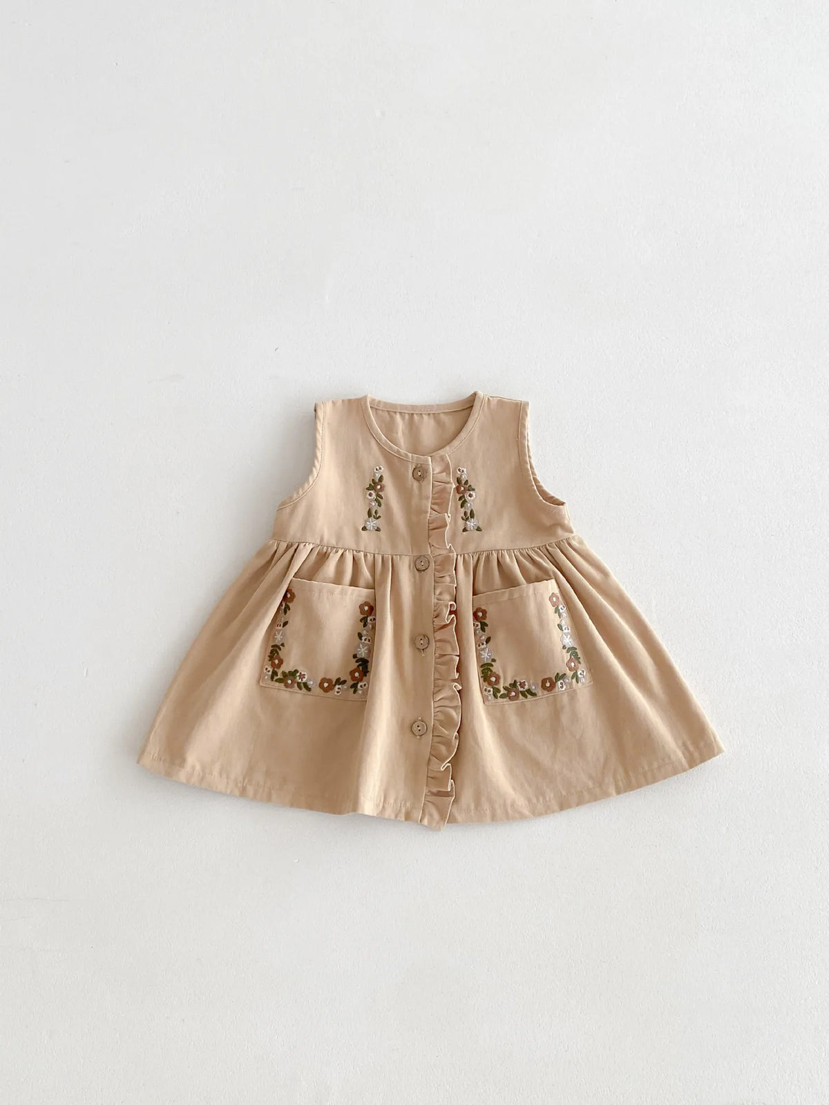 Ruby Button Dress | 2 Colours
