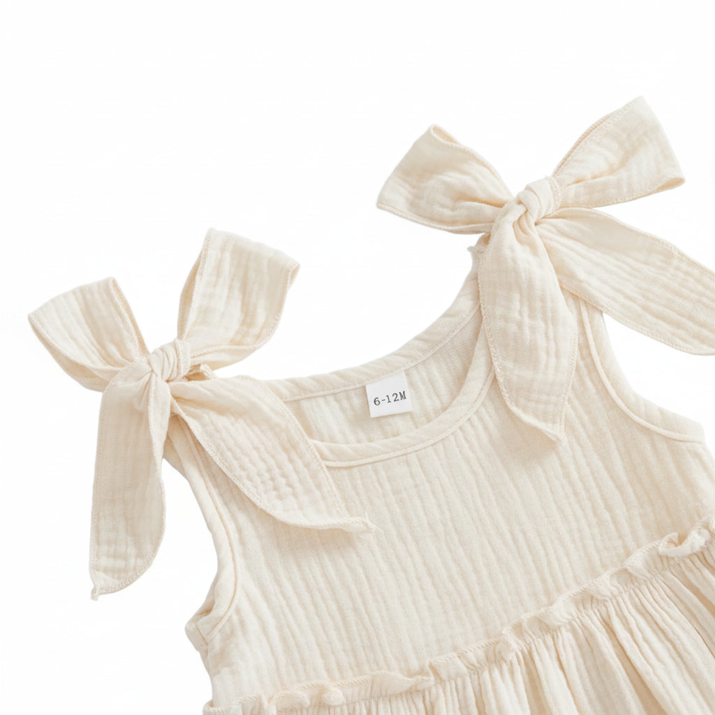 Geneveive Tiered Dress | Ivory