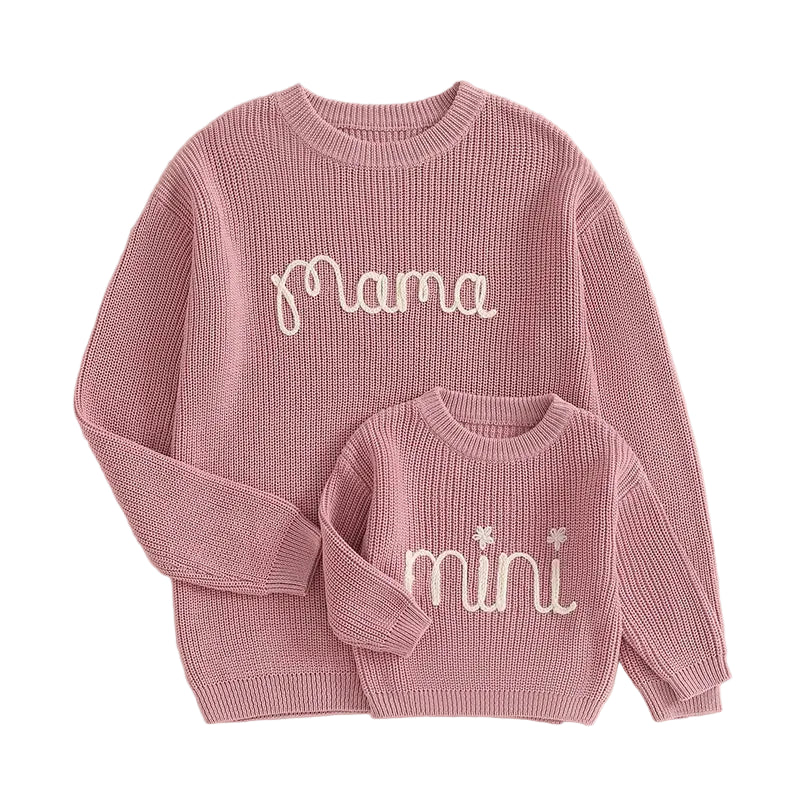Mama & Mini Matching Knit Jumpers | Various Colours