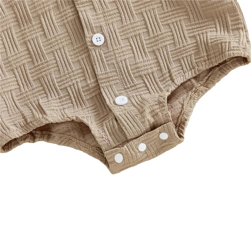Verano Textured Romper | Sand