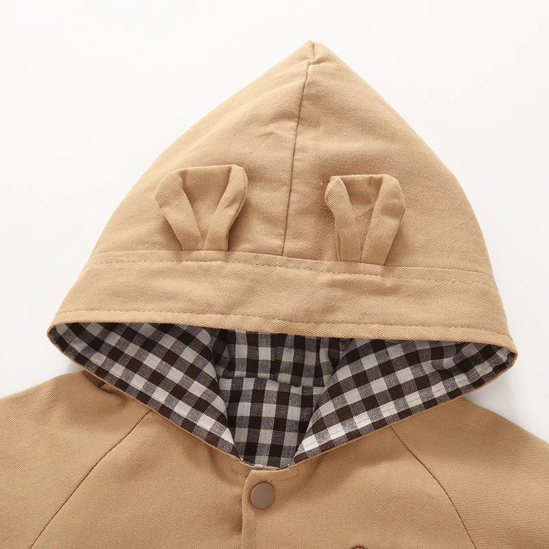 Caramel Plaid Coat
