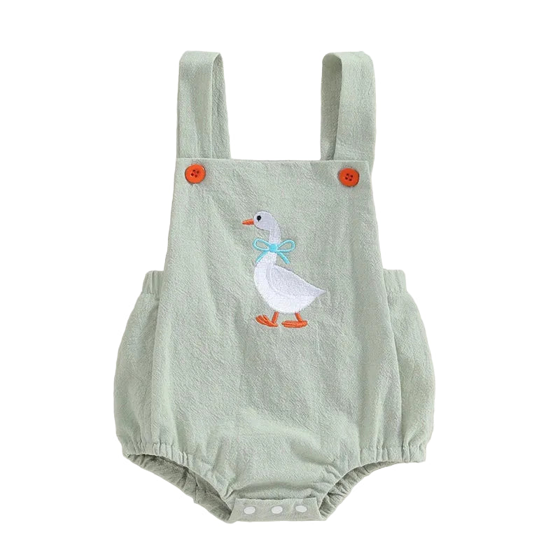 Sage Duck Romper