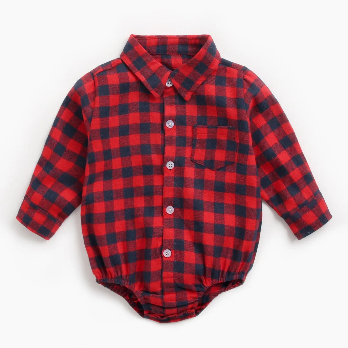 Plaid Button Down Romper | 3 Colours
