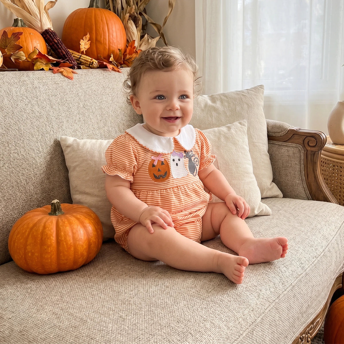 Halloween Trio Romper